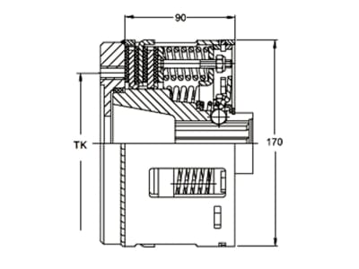 Walterscheid Reibkupplung "EK96", Ø Teilkreis 118 mm, 1 3/8" 6, Auslösekraft 1.050 Nm, mit Ziehverschluss, 6 x M 10, Verschluss Ziehverschluss ZV, 1173336 Walterscheid Reibkupplung "EK96", Ø Teilkreis 118 mm, 1 3/8" 6, Auslösekraft 1.050 Nm, mit Ziehverschluss, 6 x M 10, Verschluss Ziehverschluss ZV, 1173336