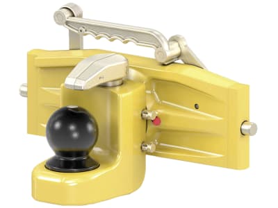 Walterscheid Kugeleinsatz KI8 "Kugel 80", mit Adapterplatte, schwarz, für Traktor mit Anhängebock Walterscheid Kugeleinsatz KI8 "Kugel 80", mit Adapterplatte, schwarz, für Traktor mit Anhängebock