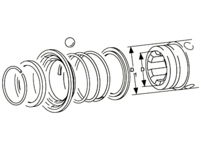 Walterscheid Ziehverschluss "Agraset 173", Verschluss Ziehverschluss AZGE, 1 3/8", D1 54 mm, 1136059