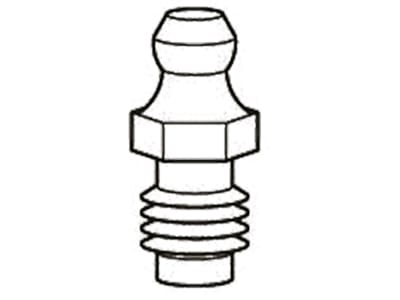 Walterscheid Schmiernippel M 10, für Scherbolzenkupplung K61/1, KB61/20, FKB61/20, KB61/30, FKB61/30, 1137955 Walterscheid Schmiernippel M 10, für Scherbolzenkupplung K61/1, KB61/20, FKB61/20, KB61/30, FKB61/30, 1137955