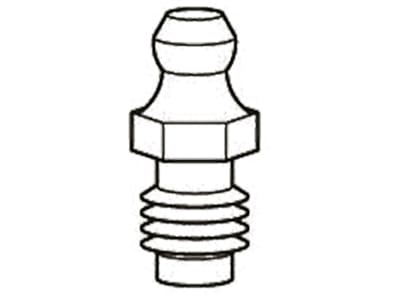 Walterscheid Schmiernippel M 10, für Scherbolzenkupplung K61/1, KB61/20, FKB61/20, KB61/30, FKB61/30, 1137955