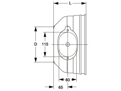 Walterscheid Geräteschutztopf 280 x 200 x 150 mm, mit Montageöffnung, 1353042