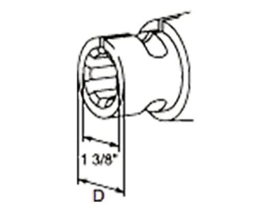 Walterscheid Sechskantschraube M 12 x 85, für Klemmbrücke KB, 1020471