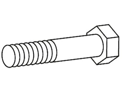 Walterscheid Sechskantschraube DIN 931; ISO 4014 M 7 x 50, für Scherbolzenkupplungen KB61/20, FKB61/20, 1304015