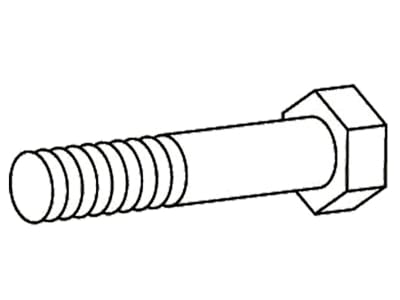 Walterscheid Sechskantschraube DIN 931; ISO 4014 M 10 x 60, für Scherbolzenkupplungen FKB61/20, 1020454 Walterscheid Sechskantschraube DIN 931; ISO 4014 M 10 x 60, für Scherbolzenkupplungen FKB61/20, 1020454