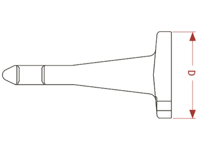 Walterscheid Zugöse "ZO11026-40BV", Ø Öse 40 mm, mit 8-Loch-Flansch 145 x 145 mm, 8003466