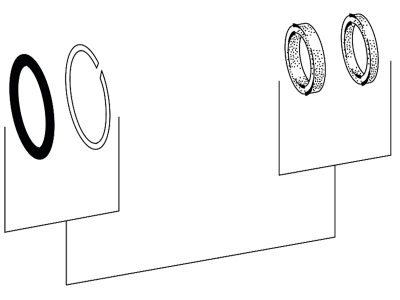 Walterscheid Dichtungssatz Agraset 363 Ø 36 mm; 63 mm für Hydraulische Oberlenker HOLHS C-63 Kat. 2, 1309532