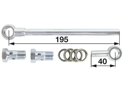 Walterscheid Verschraubungssatz Agraset 396 ohne Rückschlagventil, für Hydraulische Oberlenker HOLKH Kat. 2, 3, 1202959 Walterscheid Verschraubungssatz Agraset 396 ohne Rückschlagventil, für Hydraulische Oberlenker HOLKH Kat. 2, 3, 1202959