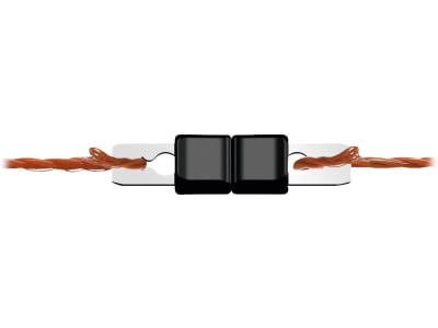 Ako Litzenverbinder "Litzclip®" gerade rostfreier Stahl, 10 St., 442003/101