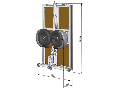 Pongratz PKW-Anhänger Pongami PFA 185 U faltbar, 750 kg