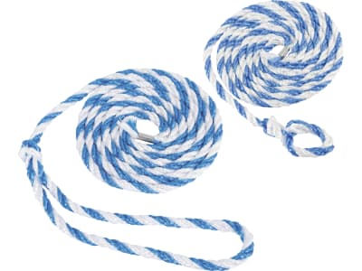 KERBL Viehtransportstrick 320 cm, Ø 12 mm, blau; weiß, mit Schlaufe KERBL Viehtransportstrick 320 cm, Ø 12 mm, blau; weiß, mit Schlaufe