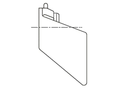 Walterscheid Fangprofil Kat. 2, d 28,7 mm, d1 12 mm, mit Klappstecker, 1082646