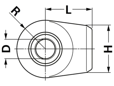 Walterscheid Anschweißende Kat. 3/2H Ø x B 28,4 x 45 mm, gerade, für Unterlenker, 1306832