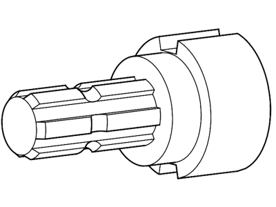 Walterscheid Nabe, Profil 1 3/4" 6, für Reibkupplungen PFBK96/4, 1178091