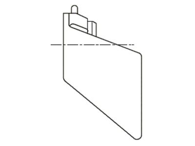 Walterscheid Klappsplint 12 x 46,5 mm für Kugelfangprofil Kat. 2, ohne Kette, 1095409