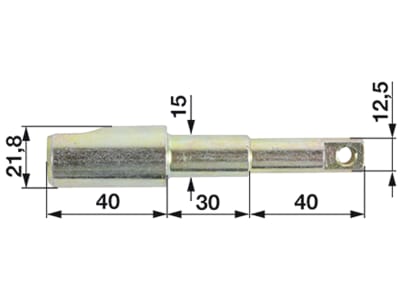 Walterscheid Sperrbolzen "OHK", Kat. 2, für Spindeloberlenker OHK, 1305031