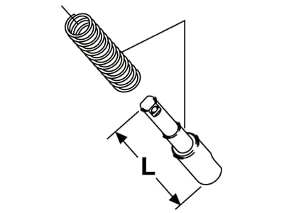 Walterscheid Sperrbolzen "C-70 Kat. 3 + C-90 Kat. 3", Kat. 3; Kat. 3/90, L 119 mm, Agraset 315, für Hydraulischen Oberlenker HOLHS, HOLKH, 1305765