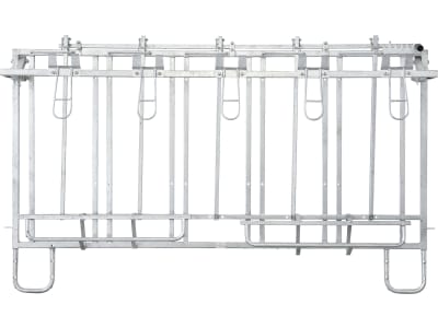 KERBL Fanggitter für modulare Zaunaufstallung, Kälber, 5 Fressplätze, 14493