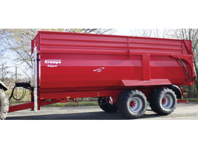 Krampe Wannenkipper "Tandem Big Body 790 Carrier" Nutzlast 16,6 t, Transportvolumen 26,9 m³