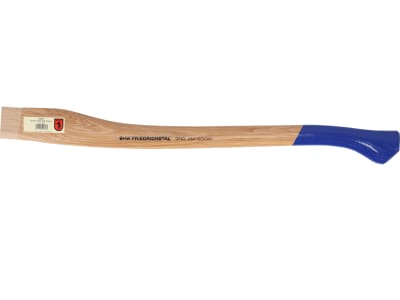 SHW Axtstiel mit Kuhfuß blau Hickory lackiert 