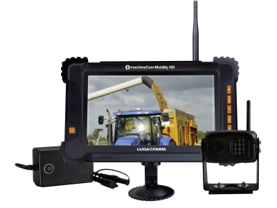 LUDA.FARM Funk-Rückfahrkamera "MachineCam Mobility HD" für Traktoren, Ernte- und Forstmaschinen, Teleskoplader, Hoflader, Anbau- und Anhängegeräte, Frontlader, 1096 LUDA.FARM Funk-Rückfahrkamera "MachineCam Mobility HD" für Traktoren, Ernte- und Forstmaschinen, Teleskoplader, Hoflader, Anbau- und Anhängegeräte, Frontlader, 1096