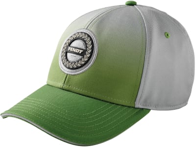 Fendt Cap grau; grün, mit aufgenähtem Logo, X991020226000