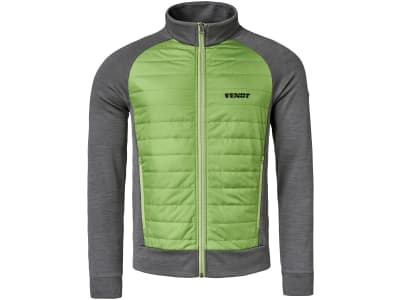 Fendt Hybridjacke für Herren grau; grün, mit Stehkragen, zwei Seitentaschen, Fendt Logo, von Schöffel Fendt Hybridjacke für Herren grau; grün, mit Stehkragen, zwei Seitentaschen, Fendt Logo, von Schöffel