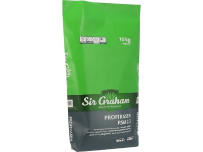 Sir Graham Profirasen Rasensamen RSM 2.3 Mähroboterrasen  10 kg Sack 400 m²