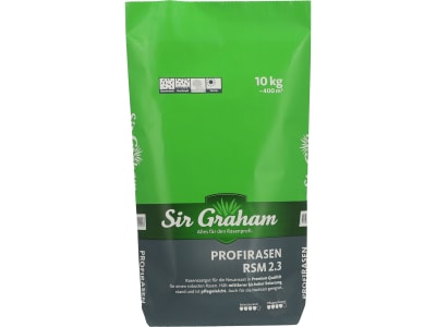 Sir Graham Profirasen Rasensamen RSM 2.3 Mähroboterrasen  10 kg Sack 400 m²