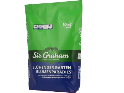 Sir Graham Blumenwiese Samen Blumenparadies  10 kg Sack 1.000 m²