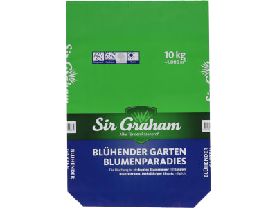 Sir Graham Blumenwiese Samen Blumenparadies  10 kg Sack 1.000 m²
