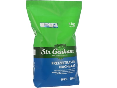 Sir Graham Freizeitrasen Rasensamen Nachsaat  5 kg Sack 170 m²