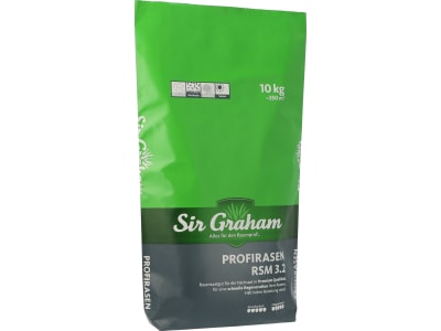 Sir Graham Profirasen Rasensamen Nachsaat Plus RSM 3.2  10 kg Sack 350 m²