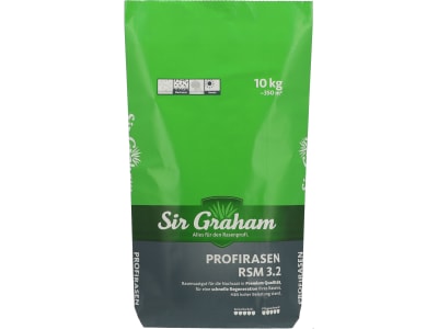 Sir Graham Profirasen Rasensamen Nachsaat Plus RSM 3.2  10 kg Sack 350 m²