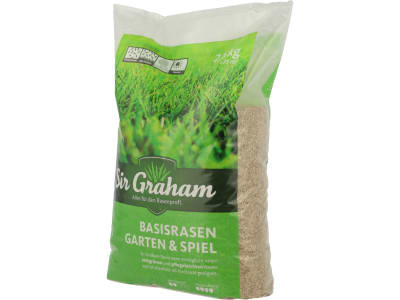 Sir Graham Basisrasen Rasensamen Spielrasen 2,5 kg Sack 75 m²