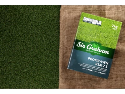 Sir Graham Profirasen Rasensamen RSM 2.3 Mähroboterrasen  2 kg Sack 80 m²