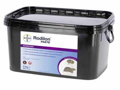 Rodilon Paste 3 kg Eimer zur Ratten- und Mäusebekämpfung Rodilon Paste 3 kg Eimer zur Ratten- und Mäusebekämpfung