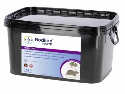  Rodilon Paste 3 kg Eimer zur Ratten- und Mäusebekämpfung 