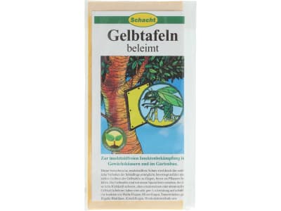 Schacht Gelbtafeln beleimt Packung Schacht Gelbtafeln beleimt Packung