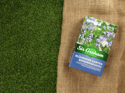 Sir Graham Basisrasen Rasensamen Spielrasen 10 kg Sack 300 m²