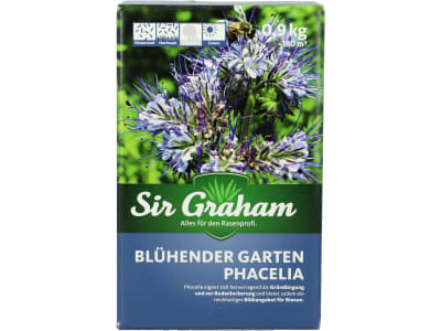 Phacelia Saatgut  0,9 kg Karton  Bienenweide