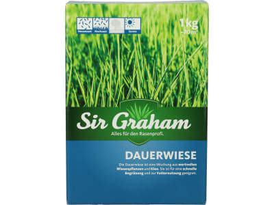 Sir Graham Dauerwiese Samen Grassamen  1 kg Karton 70 m²