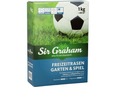 Sir Graham Freizeitrasen Rasensamen Spielrasen    