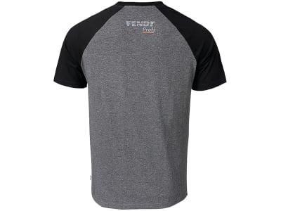 Fendt T-Shirt "Profi" für Herren Gr. L grau; schwarz, Fendt-Logo und Profi-Schriftzug vron, X991019033000