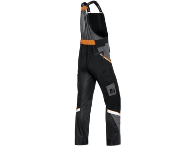 STIHL Schnittschutz-Latzhose "Advance X-Light" schwarz Schnittschutzklasse 1 (20 m/s)