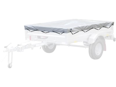 Pongratz Flachplane mit eingezogenen Gummibändern, für PKW-Anhänger "Pongami PFA 185 U", 21870 Pongratz Flachplane mit eingezogenen Gummibändern, für PKW-Anhänger "Pongami PFA 185 U", 21870