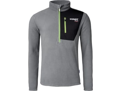 Fendt Fleecepullover "Profi" für Herren grau; schwarz; grün, Logo auf Brust und Rücken Fendt Fleecepullover "Profi" für Herren grau; schwarz; grün, Logo auf Brust und Rücken