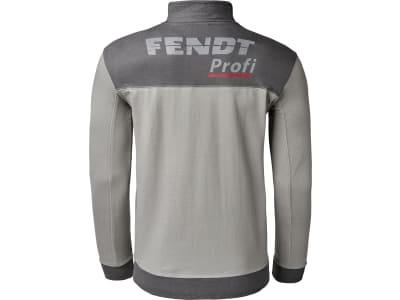 Fendt Sweatjacke "Profi" für Herren hellgrau; dunkelgrau, Logodruck auf Brust und Rücken Fendt Sweatjacke "Profi" für Herren hellgrau; dunkelgrau, Logodruck auf Brust und Rücken