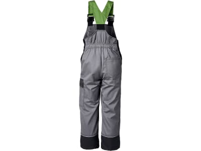 Fendt Arbeitshose für Kinder, Gr. 110/116, blassgrau; nachtgrau; grün, X991018119000