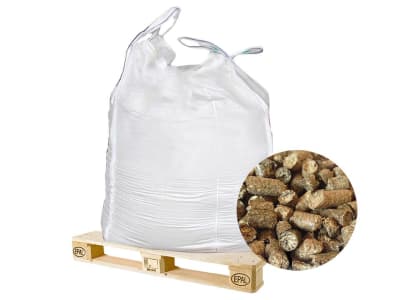 Strohpellets als Einstreu für Kleintiere und Pferde 900 kg BigBag 